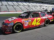 The No. 42 owned by Chip Ganassi.