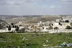 View of the Hills surrounding Ramallah.