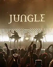 Jungle performing live at O2 Academy Brixton