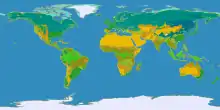 Clickable world map(with climate classification)
