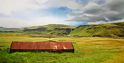 Farm building at Kirkjubæjarklaustur