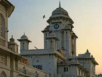 The Kachiguda Railway Station at Hyderabad was designed by Vincent Esch and completed in 1914.