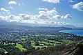 View of Kailua from the Kaiwa Ridge Trail (Keolu Hills)