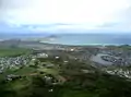 View of Kailua Town from Ahiki, the third peak of Olomana