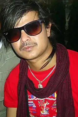 Khatri in Ncell Concert 2013 in Lahan.