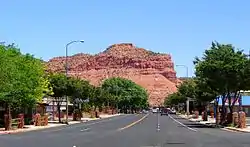 U.S. Route 89 through Kanab