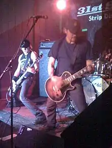 Karma to Burn performing in Pittsburgh on April 24, 2009