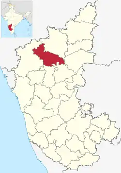 Location in Karnataka