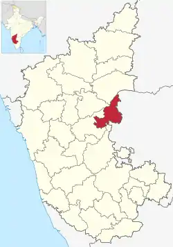 Location in Karnataka