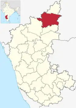 Location in Karnataka