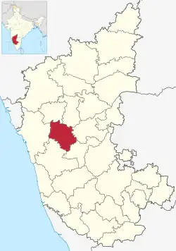 Location in Karnataka