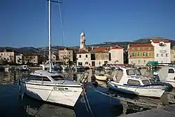 The harbour of Kaštel Stari