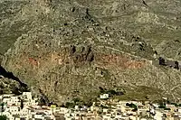 The medieval town-castle of Chorio (or Chora)