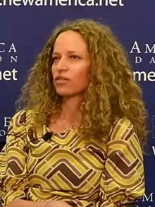 Katie Roiphe at a New America discussion in 2013