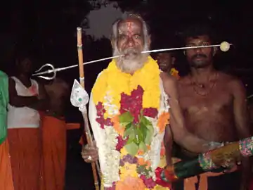 Kavadi attam in Kerala, India
