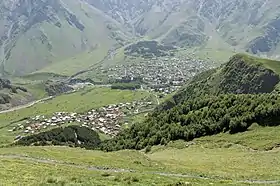 View of Stepantsminda