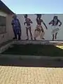 Ke-Ditselana Cultural Village wall mural