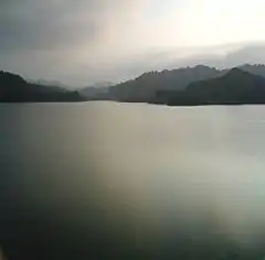 The nearby Khai Dam Lake