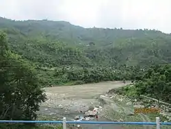 Meeting place of Hudi khola at Daroudi River