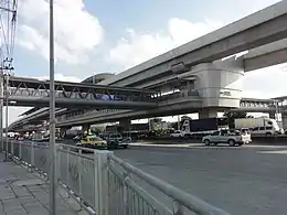 Khlong Bang Phai MRT Station and Kanchanaphisek Road in the subdistrict