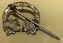 The Kilmainham Brooch, late 8th- or early 9th-century. Its design was influenced by both Pictish and Viking metalwork.