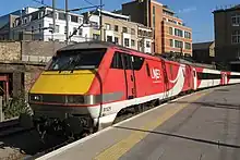 91125 at King's Cross in July 2018.
