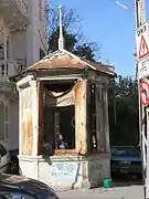 An old kiosk in Tel Aviv, Israel
