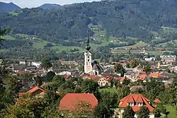 General view of the town