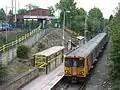 An overall view of the Merseyrail platform.