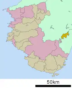 Location of Kitayama in Wakayama Prefecture