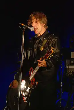 Kristiansen and DumDum Boys live at Strandgateparken in Hamar, August 28, 2009.