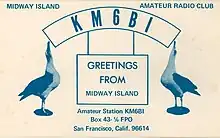QSL from KM6BI