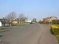 Knockentiber mainstreet, looking towards the old station. 2007.