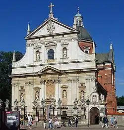 Saints Peter and Paul Church in Krakow