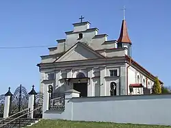 Saint Adalbert church in Poryte
