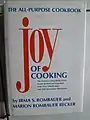 Bestseller Joy of Cooking cookbook, first published in 1931