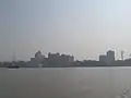 The city of Kolkata lies along the banks of the Hooghly