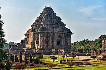 The Konark Sun Temple (Puri), circa 1250