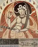 Konghou harp, from the Northern Wei Dynasty era (365–535 A.D.)