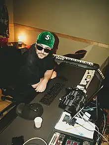 Kore in recording studio