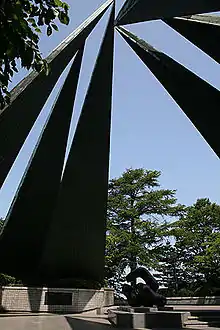 Monument to 100 years of friendship between Korea and the US in Jayu Park