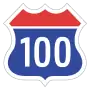 Korea Expressway No.100.svg