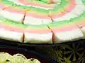 Korean rainbow rice cake is for celebrations.