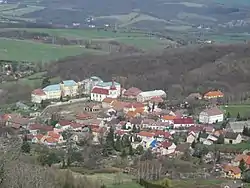 View from the Kostomlaty castle