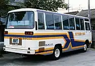 Second generation 1974 Fuso Rosa rear