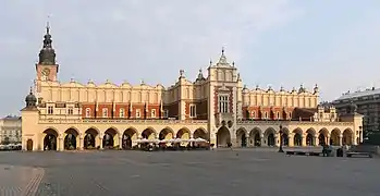 Cloth hall in Krakow
