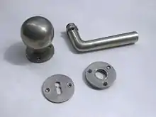 Door handles designed by Ferdinand Kramer, 1925