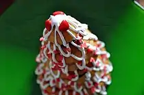 The kransekage is an example of a conical cake