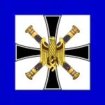 Flag of the Admiralinspekteur from 1 February 1943 to 8 May 1945