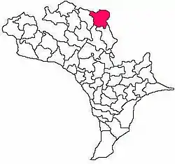 Mandal map of Eluru district showing  Chatrai mandal (in Rose Colour)